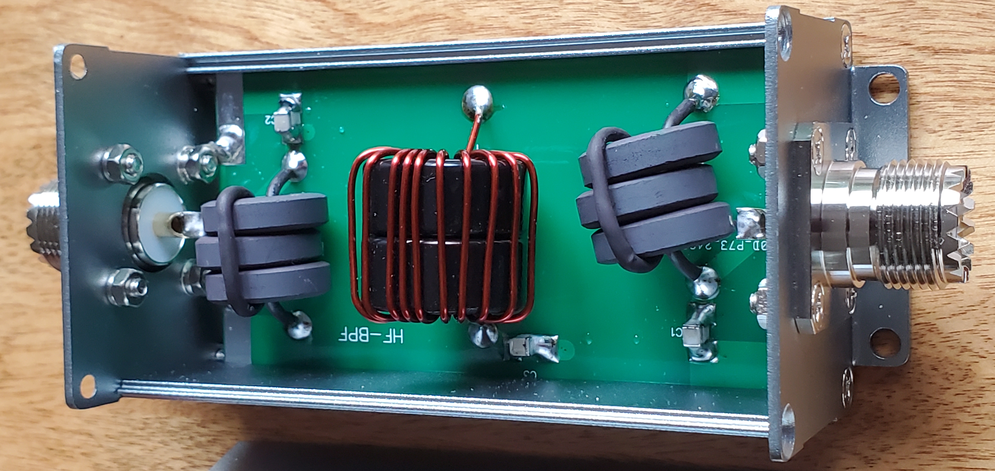 15m Band Pass Filter - inside view 3